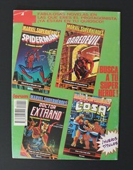 1989 MARVEL HEROES COLORING BOOK Vintage Spain SECRET WARS 10.5″ 26.5 cm