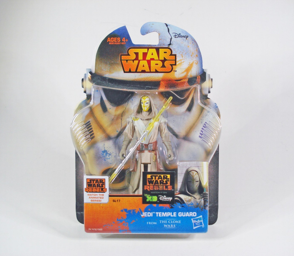 Star Wars Rebels Clone Wars 3.75″ JEDI TEMPLE GUARD Saga Legends SL17