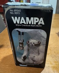 1981 kenner star wars hoth wampa never been Open Top Not Sealed Side Is Tape