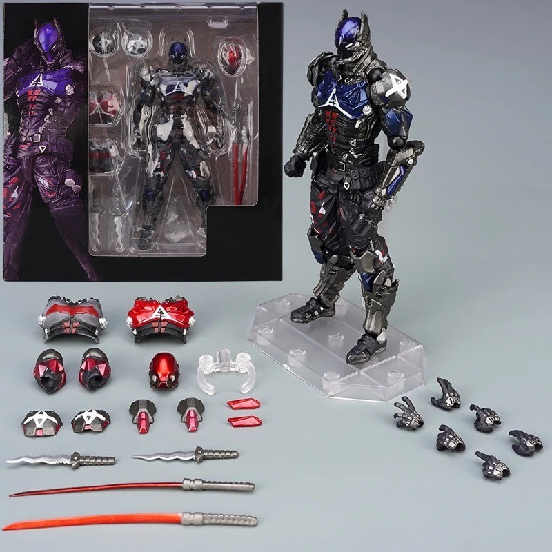 AMAZING YAMAGUCHI Action Figure Arkham Knight Batman Red Hood Robin Jason Todd