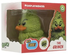 Set Of 4 Mini Tubbz Rubber Ducks Grinch, Santa Costume Grinch,Cindy-lou Who,Max