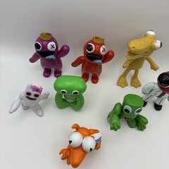 Lot Of 8 Rainbow Friends Phatmojo Purple Blue Green Orange Red White
