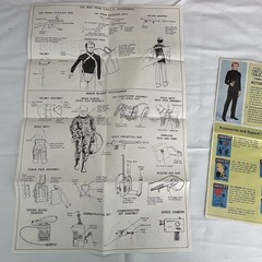 Gilbert Action Figure Accessories 007 Honey West Man from Uncle Moon McDare Lot