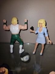CUSTOM LJN WWF WWE WCW UWF EDDIE GILBERT MISSY HYATT WRESTLING FIGURE RUBBER GUY