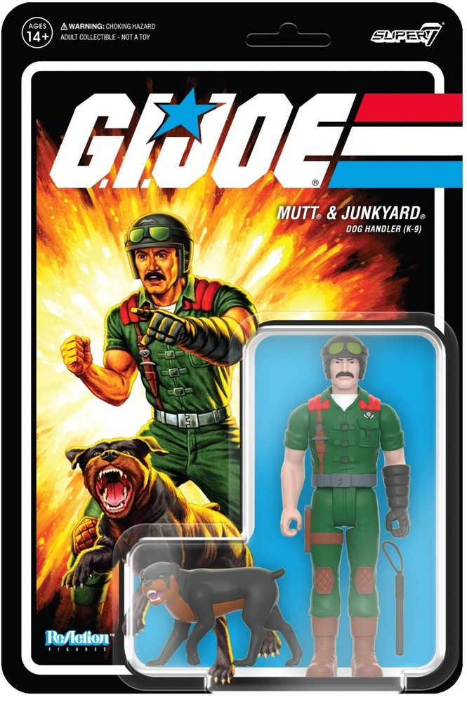 Please Read!! Super7 – G.I. Joe ReAction Figures – Mutt & Junyard 3.75″