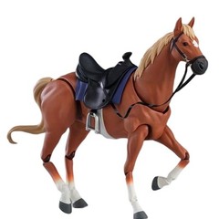 1/12 Scale Action Figures Figurine Mini Horse Figurine Desktop Miniature Black