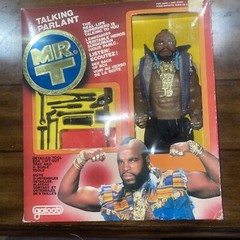 A-Team 1983 Galoob Talking Mr. T Action Figure in Box French Canadian Edition.