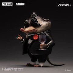 Original GONG Zootopia MR.BIG Kiss The Ring Cartoon Action Figure Model Toys Hot