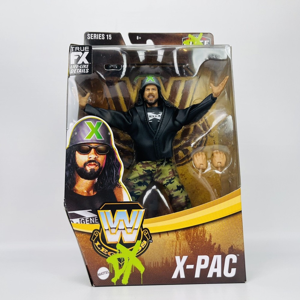 WWE Legends Series 15 X-Pac Action Figure DX D-Generation X 123 Kid Wrestling