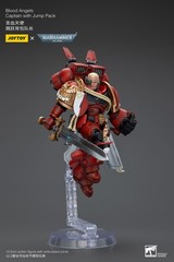 JOYTOY Warhammer 40K 1/18 Action Figure Blood Angels Captain With Jump Pack Toys