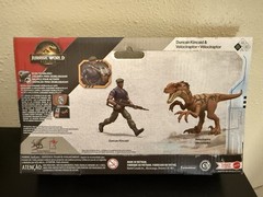 Jurassic World Rebirth Duncan Kincaid & Velociraptor Human & Dino Pack New
