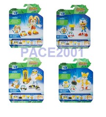 Sonic 35th Ann 4″ Figures Jakk’s Wave 25 Set of 4 (Cream, Sonic, Storm & Tails)