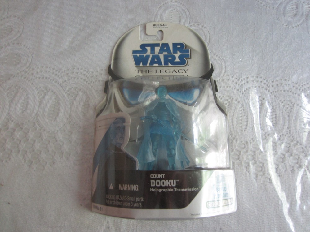 Hasbro Star Wars, The Legacy Collection: Count Dooku, Holographic Transmission