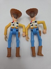 #1 Pair 2 Toy Story Woody Disney Doll Action Figures 6” Burger King Collectible