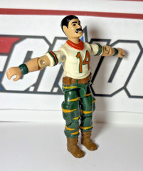 GI Joe Tiger Force Bazooka 1988 v2 *100% COMPLETE w/Card, Excellent!* Vintage