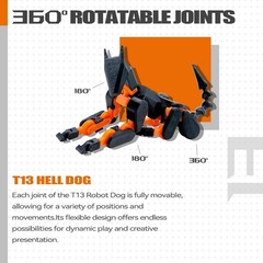 Versatile T13 3D Action Figure Set – Multi-Jointed Titan 13, No Assembly Needed