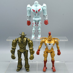 Real Steel Action Figure Lot of 3 Jakks Pacific 2011 Midas Ambush Six Shooter