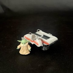 Anzellan Speeder for 3.75in & 6in Figure Diorama (1:18 & 1:12)