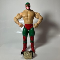 Mil Mascaras Custom Wrestling Figure Belt Included 16.5cm