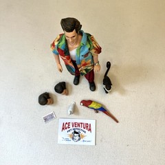2020 NECA Ace Ventura Pet Detective 8″ Clothed Action Figure Movie Reel Toys OOB