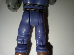 Defenders of the Earth MING the Merciless 1985 Galoob w/ Cape Gun Broken Staff