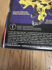Vtg Hasbro 2001 #016 Zaber Fang Zoids Robot Tiger Figure Model Kit NEW SEALED