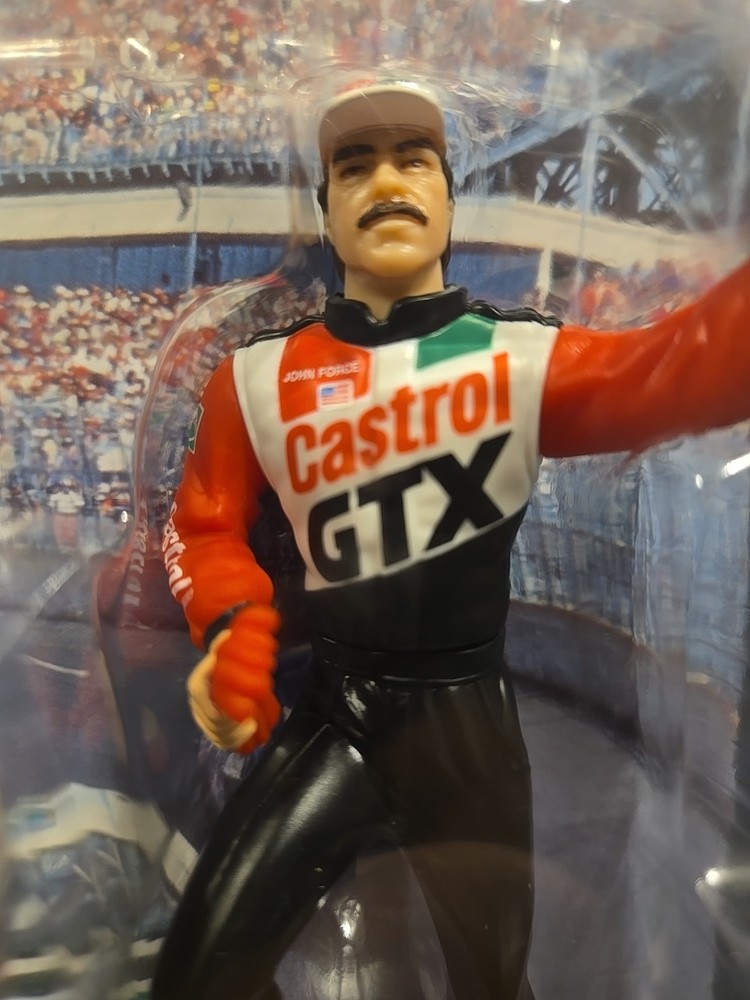Vintage John Force Starting Lineup Winner’s Circle NHRA Action Figure 1997
