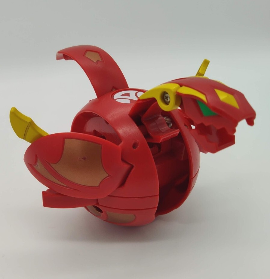 Bakugan Battle Brawlers Pyrus Dragonoid Deka 580g 3″ large figure