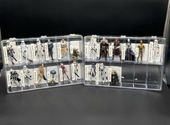 Star Wars Clone Wars 2008 Lot 21 Figures Loose w/ Accessories in Display Cases