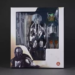 Mafex No.256 Star Wars The Mandalorian Chrome Ver. Action Figure New Sealed