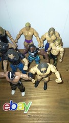 12 PC LOT JAKKS Pacific WWE Wrestling ACTION FIGURES 99 – 03 MYSTERIO HILLBILLY