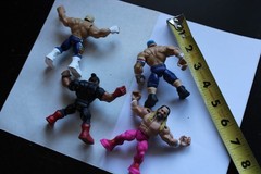 WWE Knuckle Crunchers Lot Cody Rhodes Roman Reigns John Cena Seth Rollins