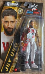 WWE Main Event Series Champions JEY USO WWE Championship 6” Action Figure NEW