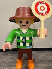 Playmobil Police Officer Life-Size Store Display Advertising Figure Traffic Stop