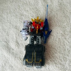 BANDAI SMP Mini pla Megazord Power Rangers Wild Force Gaoranger Gao King Animals
