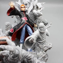 2026 Naruto Akatsuki Pain GK PVC Figure Statue Model Desk Decor Toy Gift Set New