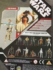Star Wars 30th Anniversary A New Hope Luke Skywalker Figure Hasbro 2007 #18 New