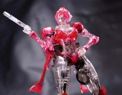 New CDL CDL-00 CDL00 Arcee with Upgrade Kit Transparent Action Figure in stock