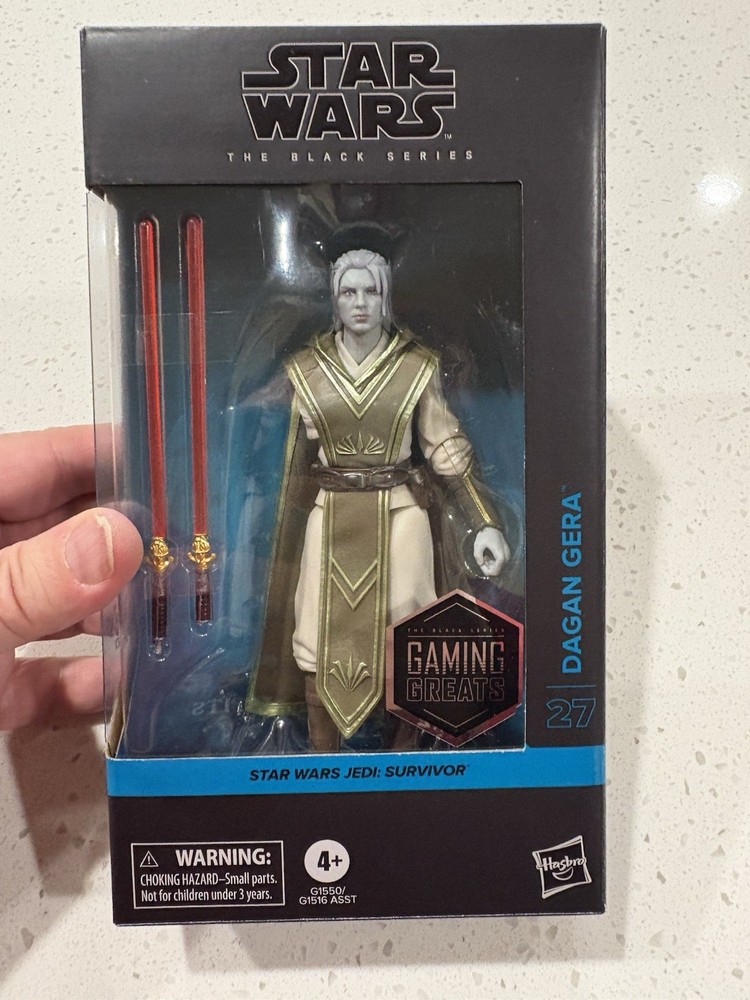 Star Wars Black Series Dagan Gera Jedi Survivor 6” Figure #27 New in Box