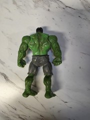 Marvel Hulk Green/Gray/Black Plastic Action Figure 5 in Tall