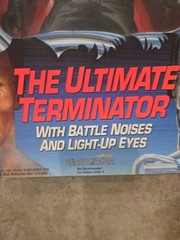 THE ULTIMATE TERMINATOR 12” Talking Figure Light Up Eyes 1991 KB Toys New Sealed