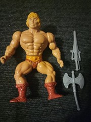 He-Man Soft Head 1982 Mexico MOTU Masters Of The Universe Vintage