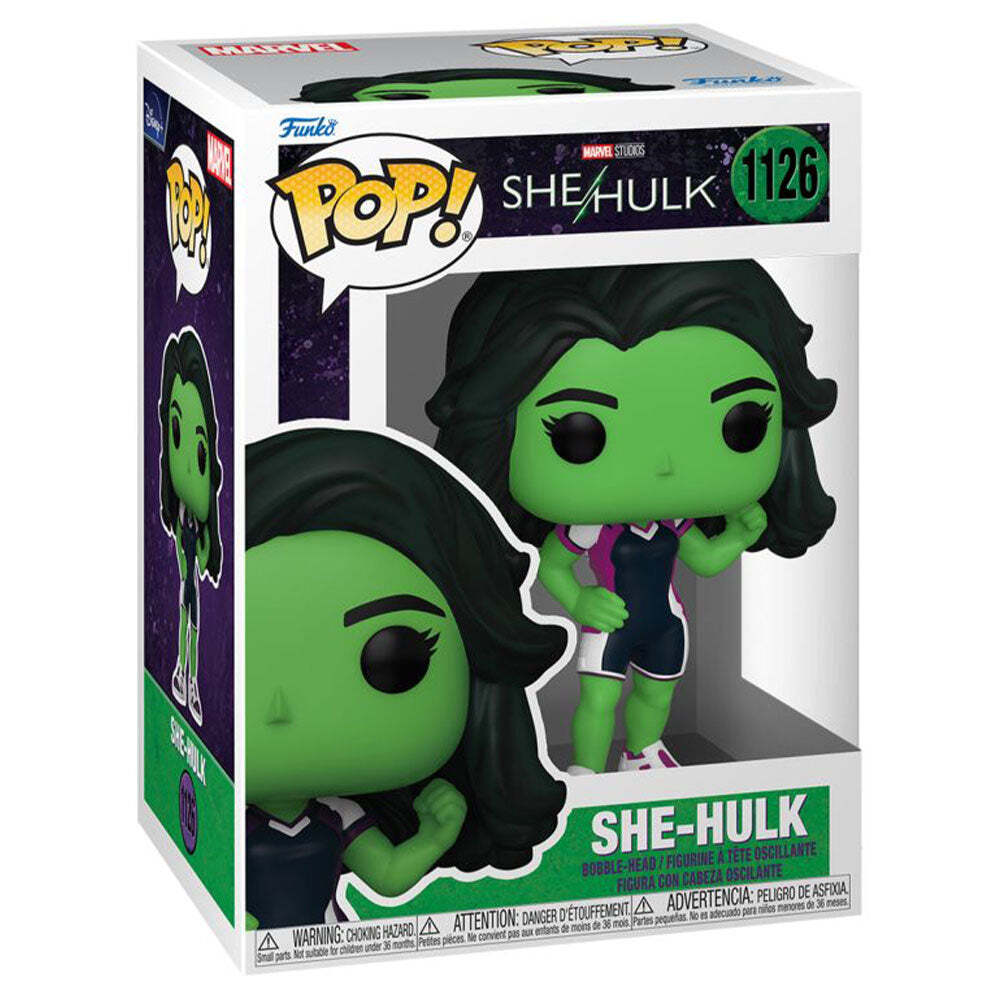 She-Hulk Pop Vinyl Figure 3.75 Inch Tall Ages 6 Years and Up Perfect Gift Idea