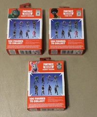 Fortnite Figures & Trading Cards Lot – Rabbit Raider, Drift, Series1