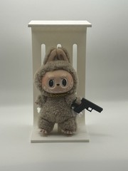 Labubu Toy Gun Accessory With Clip. Made Out Of Hard Plastic.
