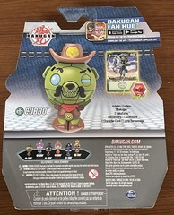 Lot of 4 Bakugan Cubbo Cosplay Pirate Dragonoid Magician Sheriff Spin Master