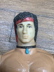 Vintage Rambo Sylvester Stallone Force of Freedom 1985 Coleco Action Figure