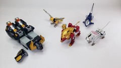 Power Rangers Wild Force Gaoranger DX Gao King Megazord Bandai Complete Set