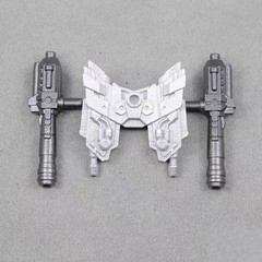 3D DIY Backpack Arm Cannon Weapon Upgrade Kit For BLOCK GALAXY OP Prime Megatank