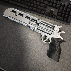 Resident Evil 9 Requiem 2026-Leon’s Revolver Requiem 1:1 Prop Cylinder Works